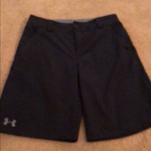 Boys Under Armour Black Shorts (w/adj waist)
